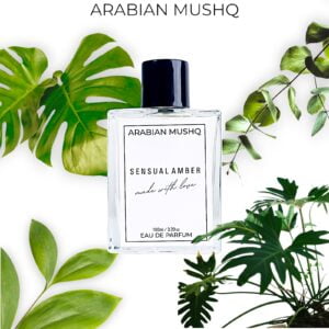 Sensual Amber Perfume for Men & Women | Strong and Long Lasting | Fresh Ambery Sensual Scent | 100ML & 50ML Spray