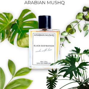 Black Oud Warada Perfume for Men and Women | Strong and Long Lasting | Smoky Oud Mild Rose | 100ML & 50ML Spray