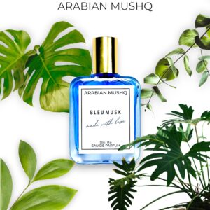 Bleu Musk Perfume for Men and Women | Strong and Long Lasting | Musky Fresh Woody Floral | 100ML & 50ML Spray